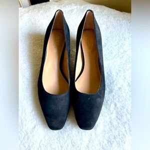 Ralph Lauren Black Whitney Heels Sz 8